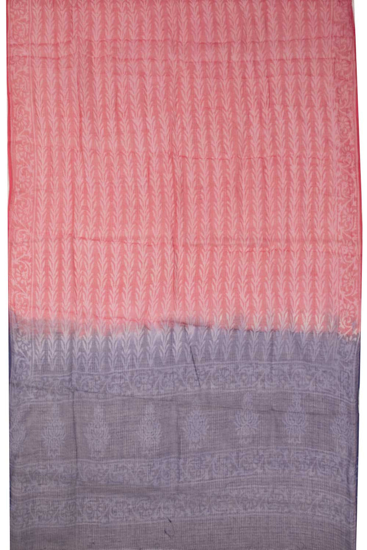 Blue 3-Piece Mulmul Cotton Salwar Suit Material With Kota Dupatta 10070091 - Avishya
