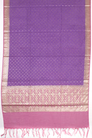 Onion pink 3-piece Banarasi Silk Salwar Suit Material 10070356