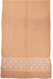 Red Bandhani Cotton 3-Piece Salwar Suit Material