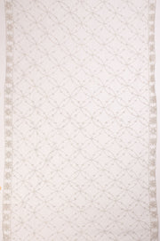 Grey Sequin Embroidered Silk 3-Piece Salwar Suit Material 10071609