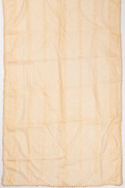 Peach Embroidered Silk 3-Piece Salwar Suit Material 10072071