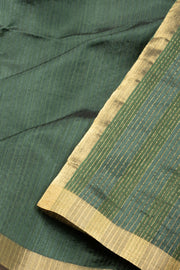 Green Handloom Maheshwari Saree 10073725