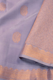 Rose Quartz Monotone Kanjivaram Silk Saree 10075520