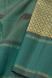 Myrtle Green Monotone Kanjivaram Silk Saree 10075527