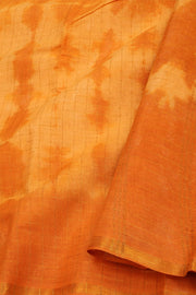 Yellow Handcrafted Sungudi Cotton Saree 10077121