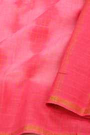 Pink Handcrafted Sungudi Cotton Saree 10077122