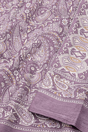 Lavender Kashmiri Printed Silk Saree 10077398