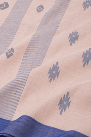 Pink Bengal Handwoven Cotton Saree 10077684