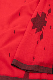 Red Bengal Handwoven Cotton Saree 10077706
