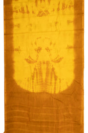 Yellow Sungudi Cotton Saree 10078021
