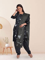 Black Hand Painted Co-ord Set 10072964