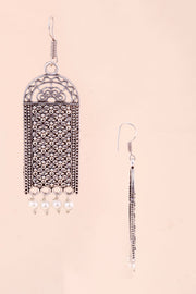 Oxidised Hoop Earning