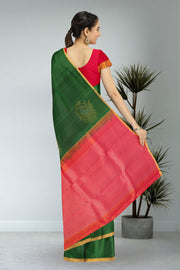 Green Kanjivaram Pure Silk Saree 10076092