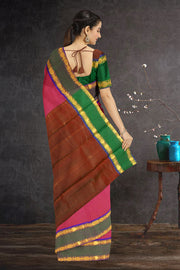 Red Kanjivaram Pure Silk Saree 10076073