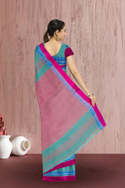 Green Shantipur Tant Bengal Cotton Saree 10074971