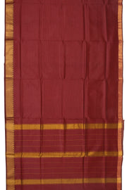 Maroon Kanjivaram Silk Cotton Saree 10077962