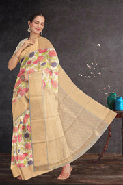 Multicolour Printed Kanjivaram Silk Saree 10075578