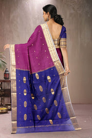 Pink Mysore Crepe Silk Saree 10064645