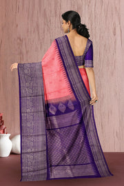 Pink Gadwal Kuttu Silk Saree 10075413