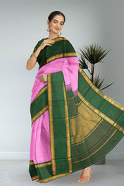 Taffy Korvai Kanjivaram Silk Saree 10075640