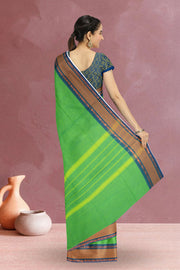 Green Handloom Chettinad Cotton Saree 10075812