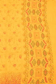 Mustard Yellow Sungudi Saree 10078055