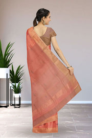 Printed Handloom Chanderi Silk Cotton Saree 10045206