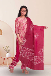 Pink Batik Printed Co-ord Set 10074237