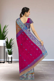 Brown Bengal Handwoven Cotton Saree 10075325