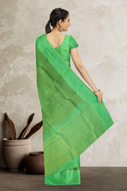 Green Kanjivaram Pure Silk Saree 10076088