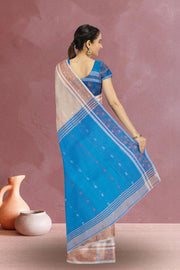 Brown Bengal Handwoven Cotton Saree 10075314