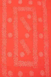 Orange Sungudi Saree 10078027