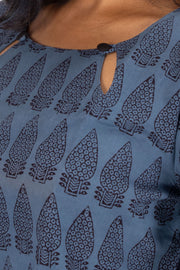 Blue Bagh Printed Cotton Kurti 10071576