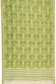Beige Chanderi Silk Cotton 2 Piece Salwar Suit Material 10077385