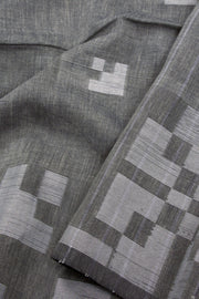 Cement Grey Bengal Cotton Saree