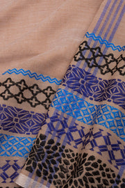 Brown Shantipur Tant Bengal Cotton Saree 10074983