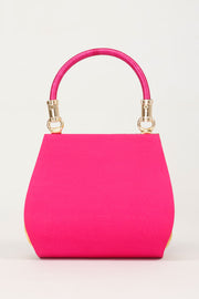 Pink Handcrafted Paithani Potli Bag - Avishya