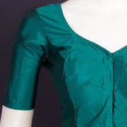 Aqua Green Kanjivaram Silk Blouse 10076649