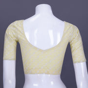 Yellow Banarasi Cotton Blouse