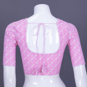 Pink Banarasi Cotton Blouse