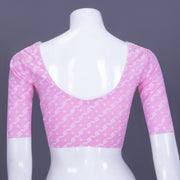 Light Pink Banarasi Cotton Blouse 