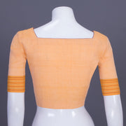 Sherbert Orange Andhra Cotton Blouse 10070411
