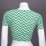 Beige Hand Block Printed cotton Blouse 10072513