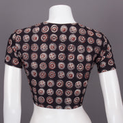 Black Jahota Printed Cotton Blouse 10073330
