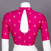 Pink Banarasi Silk Blouse 10073443
