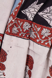 Black Vanaspathi Modal Silk Cotton Stole 10075286