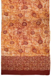 Brown Batik Printed Co-ord Set 10066218