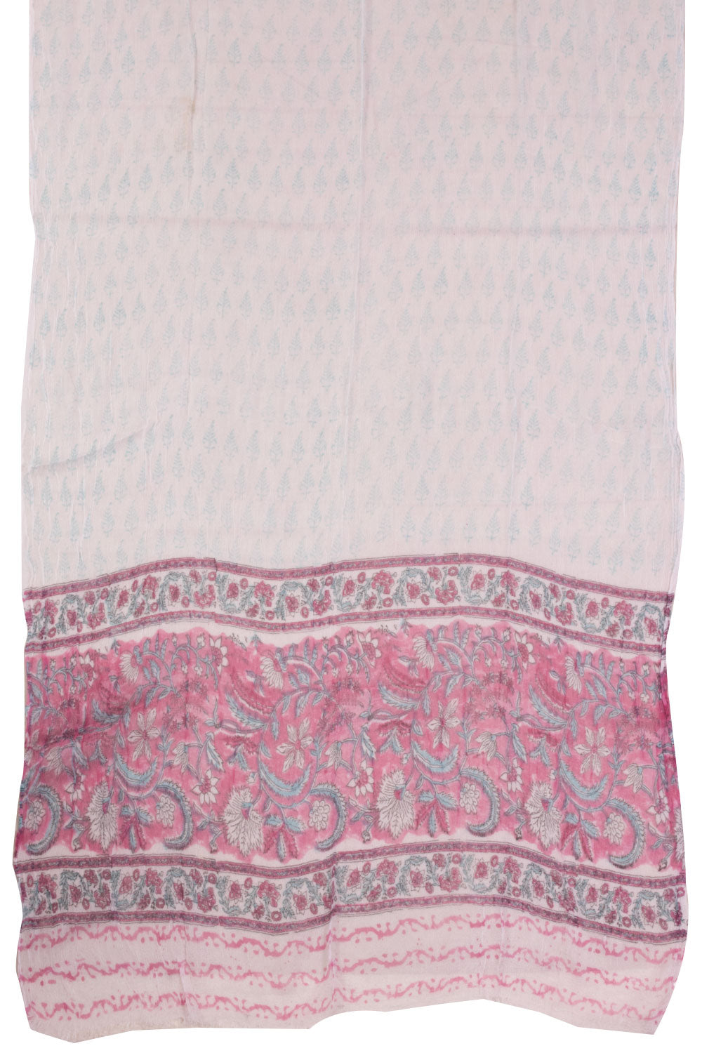 Pink 3-Piece Mulmul Cotton Salwar Suit Material