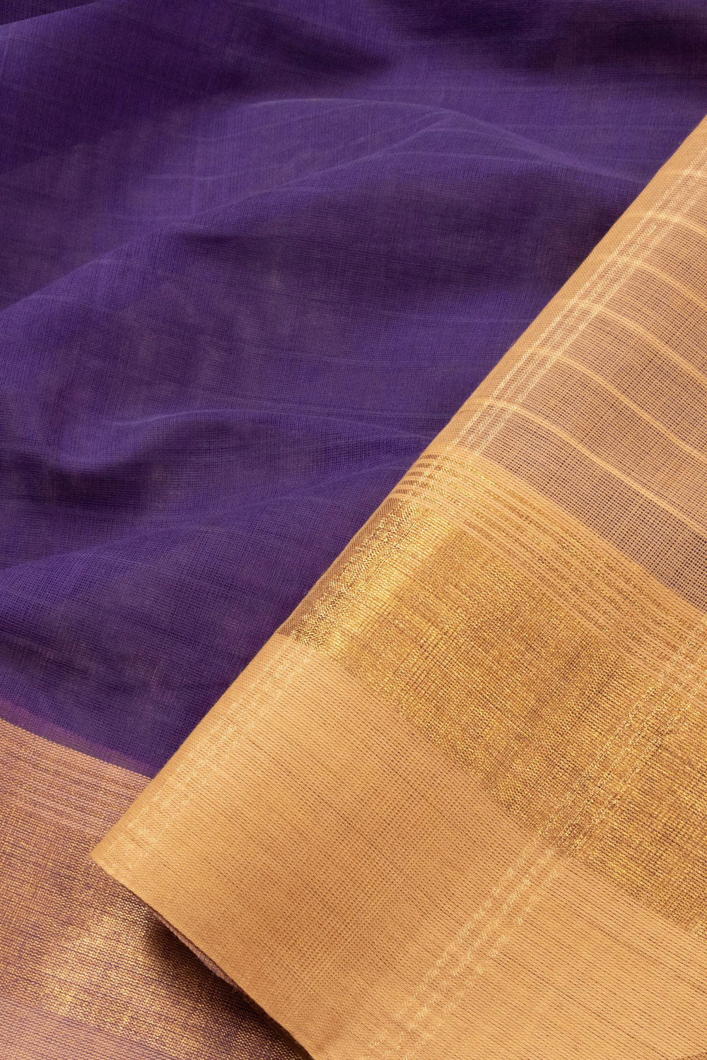 Purple Negamam Cotton Saree - Avishya