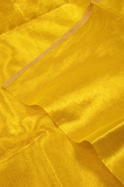 Gold Handwoven Chanderi Tissue Saree 10075510